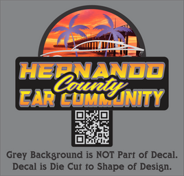 Official Hernando County Car Community Decals