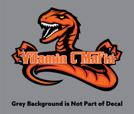 Official Vitamin-C Mafia Decals - Horizontal Dragons