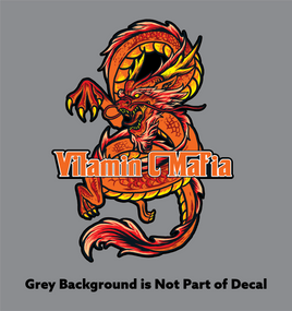Official Vitamin-C Mafia Decals - Vertical Dragons