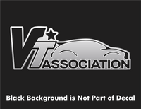 Official VT Association Decals (7 Colors - 3 Sizes)