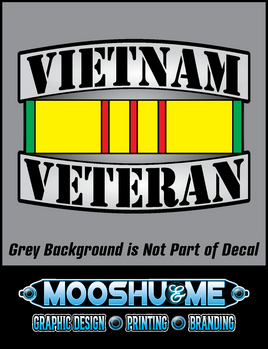 VIETNAM VETERAN – SERVICE RIBBON STYLE