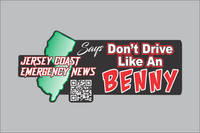 Jersey Coast Emergency News Decal - Special Editions!